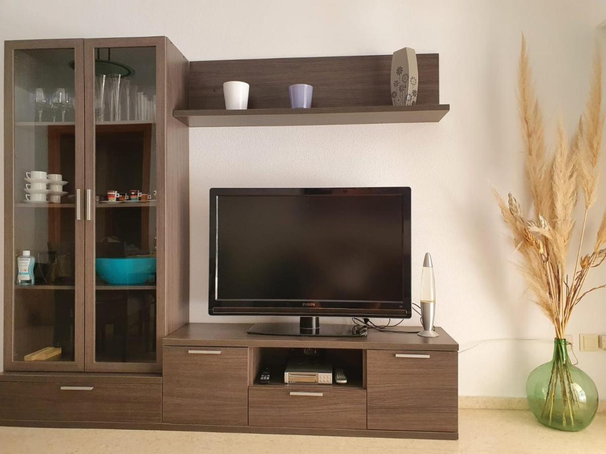 Apartamento Con Gran Terraza, Piscina Y Con Vistas Al Mar, A Solo 50 M De La Playa Daimus Ngoại thất bức ảnh